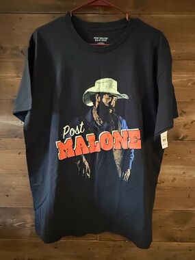 Post Malone Graphic Tee - Official Tour Style Shirt